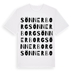 Sönnerborg ordlek t-shirt – ekologisk bomull t-shirt från Pinshirt