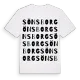 Sönsborg ordlek t-shirt