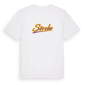 Sörebo baseball t-shirt – ekologisk bomull t-shirt från Pinshirt