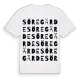 Söregärde ordlek t-shirt