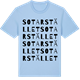 Blue Soul t-shirt med Sotarstället ordlek t-shirt