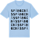 Blue Soul t-shirt med Spångenäs ordlek t-shirt