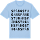 Blue Soul t-shirt med Spångstugan ordlek t-shirt