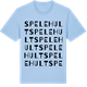 Blue Soul t-shirt med Spelehult ordlek t-shirt
