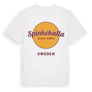 Spinkekulla cirkel t-shirt – ekologisk bomull t-shirt från Pinshirt