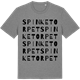 Mid Heather Gray t-shirt med Spinketorpet ordlek t-shirt