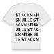 Stackmans kulle ordlek t-shirt