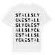 Stallslycke ordlek t-shirt