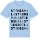 Blue Soul t-shirt med Stångsmåla ordlek t-shirt