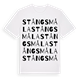 Stångsmåla ordlek t-shirt