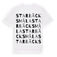 Starbäcksmåla ordlek t-shirt