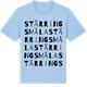 Blue Soul t-shirt med Stärringsmåla ordlek t-shirt