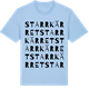 Blue Soul t-shirt med Starrkärret ordlek t-shirt