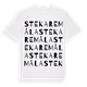Stekaremåla ordlek t-shirt