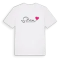 Sten hjärta t-shirt