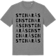 Mid Heather Gray t-shirt med Stenaråsen ordlek t-shirt