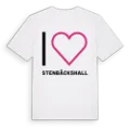 Jag älskar Stenbäckshall t-shirt stort tryck