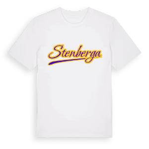 Stenberga baseball t-shirt – ekologisk bomull t-shirt från Pinshirt