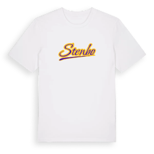 Stenbo baseball t-shirt – ekologisk bomull t-shirt från Pinshirt