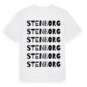 Stenborg ordlek t-shirt – ekologisk bomull t-shirt från Pinshirt