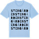 Blue Soul t-shirt med Stengården ordlek t-shirt