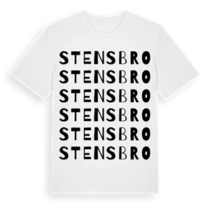 Stensbro ordlek t-shirt – ekologisk bomull t-shirt från Pinshirt
