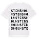 Stensholm ordlek t-shirt