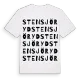 Stensjöryd ordlek t-shirt
