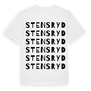 Stensryd ordlek t-shirt – ekologisk bomull t-shirt från Pinshirt