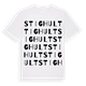Stighult ordlek t-shirt