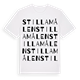 Stillamålen ordlek t-shirt