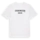 White t-shirt med Stockemossen i Sverige t-shirt