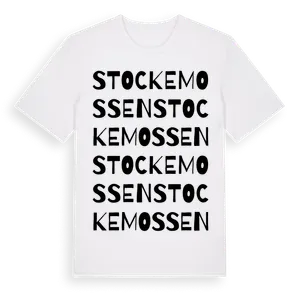 Stockemossen ordlek t-shirt – ekologisk bomull t-shirt från Pinshirt