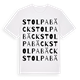 Stolpabäck ordlek t-shirt