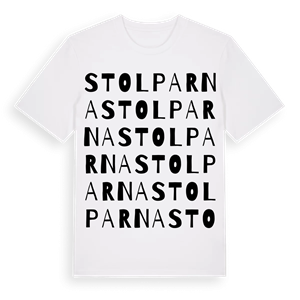 Stolparna ordlek t-shirt – ekologisk bomull t-shirt från Pinshirt