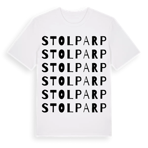Stolparp ordlek t-shirt – ekologisk bomull t-shirt från Pinshirt