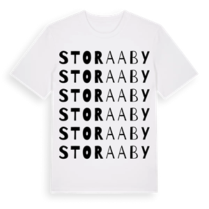 Stora Aby ordlek t-shirt – ekologisk bomull t-shirt från Pinshirt