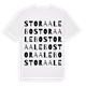 Stora Alebo ordlek t-shirt