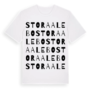 Stora Alebo ordlek t-shirt – ekologisk bomull t-shirt från Pinshirt
