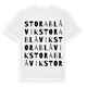 Stora Blåvik ordlek t-shirt