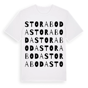 Stora Boda ordlek t-shirt – ekologisk bomull t-shirt från Pinshirt