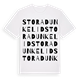 Stora Dunkelid ordlek t-shirt