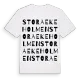 Stora Ekeholmen ordlek t-shirt