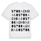 Stora Emnabo ordlek t-shirt