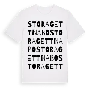 Stora Gettnabo ordlek t-shirt – ekologisk bomull t-shirt från Pinshirt