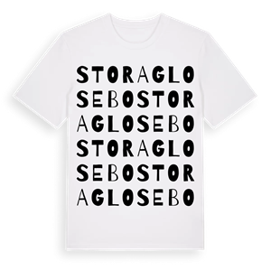 Stora Glosebo ordlek t-shirt – ekologisk bomull t-shirt från Pinshirt