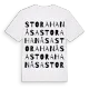 Stora Hanåsa ordlek t-shirt
