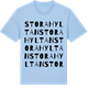 Blue Soul t-shirt med Stora Hyltan ordlek t-shirt