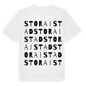 Stora Istad ordlek t-shirt – ekologisk bomull t-shirt från Pinshirt