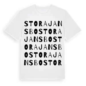 Stora Jansbo ordlek t-shirt – ekologisk bomull t-shirt från Pinshirt